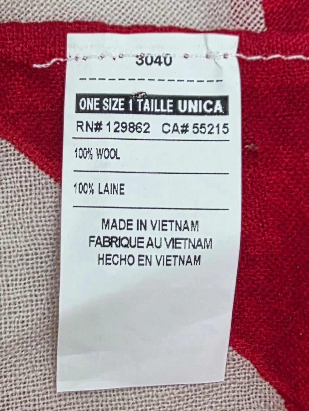 Nike Team USA Winter Olympics Victory Wool Unisex Scarf OSFM NWT MSRP $125 Rare